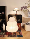 Japanese style wabi-sabi style rice paper floor lamp