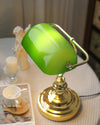 Vintage Glass Desk Reading table lamp