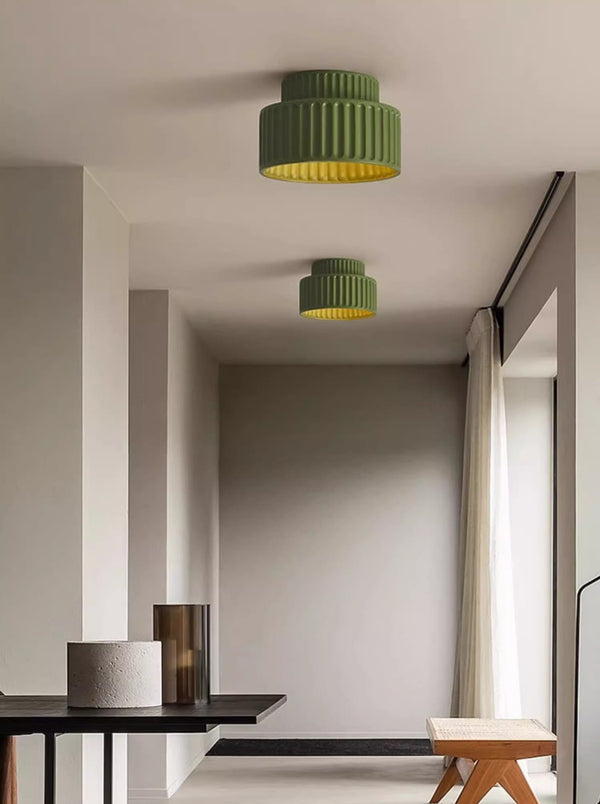 Japanese style corridor aisle balcony ceiling lamp