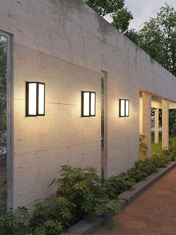 Applique murale d'extérieur à LED pour allée de cour