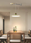 Lustre de salle à manger en forme de soucoupe volante de style crème