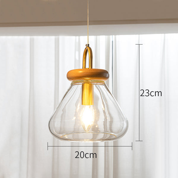 Creative personality glass chandelier