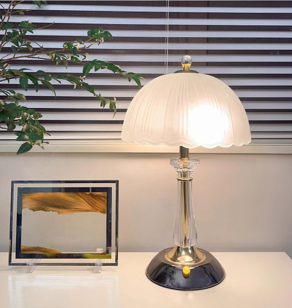 Lampe de chevet créative en forme de champignon pour chambre à coucher