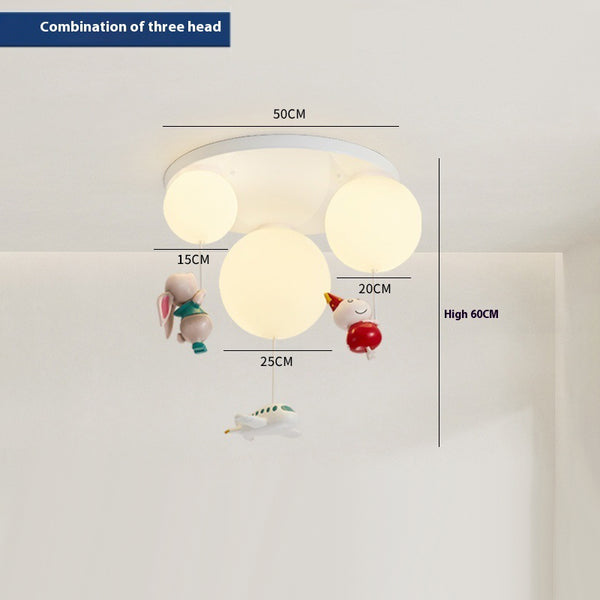 Kreative Ballon süße Cartoon Deckenlampe
