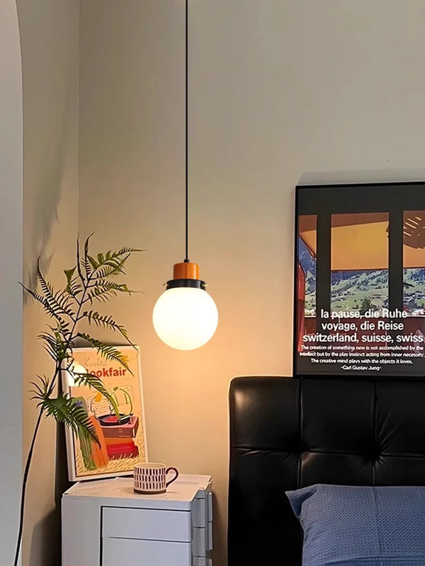 Lustre de chevet en forme de haricot magique de style médiéval