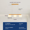 Rubber Wood Pumpkin Chandelier