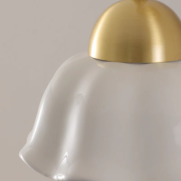 Cream Style Ceramic Bedroom Dining Room Pendant light