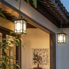Chinese style outdoor waterproof villa corridor pavilion courtyard ceiling lamp