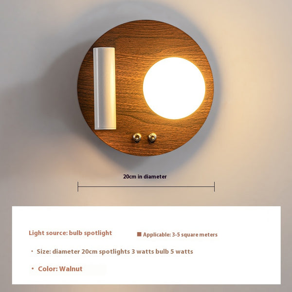 Neue Schlafzimmer-Wandlampe im chinesischen Stil