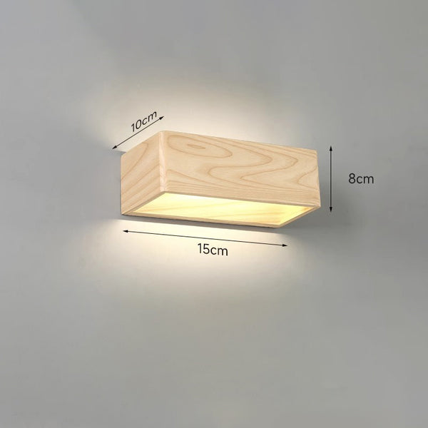 Kreative Wandlampe fürs Bett