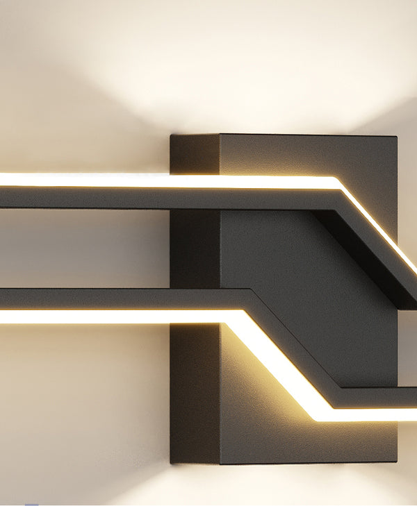 Bande lumineuse murale moderne