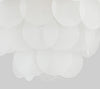 Lustre coquille crème français