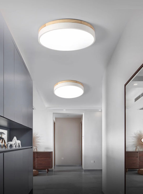 LED-Deckenleuchte Macaron für Schlafzimmer