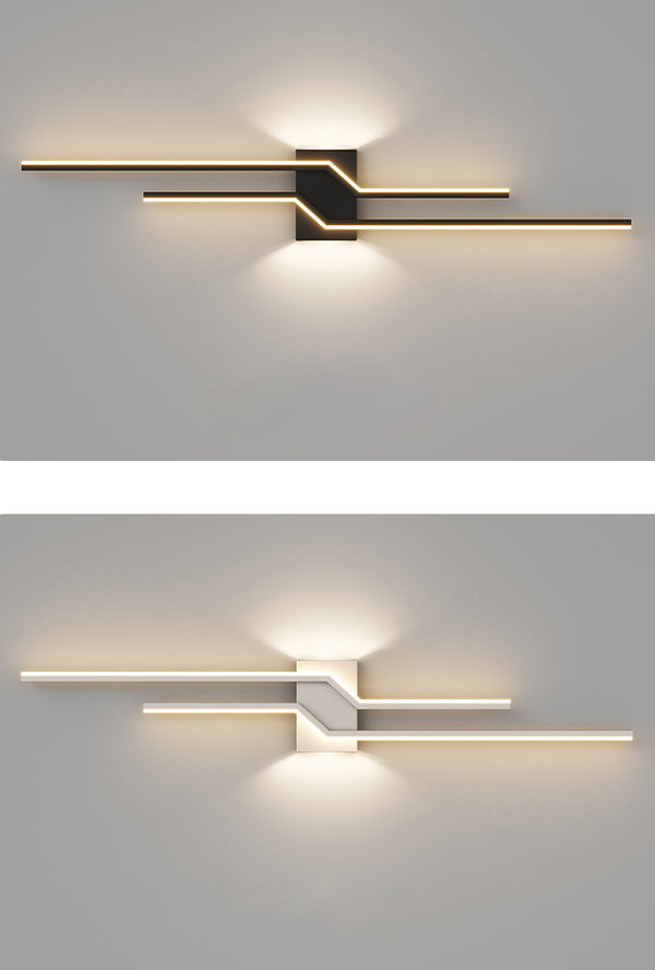 Bande lumineuse murale moderne