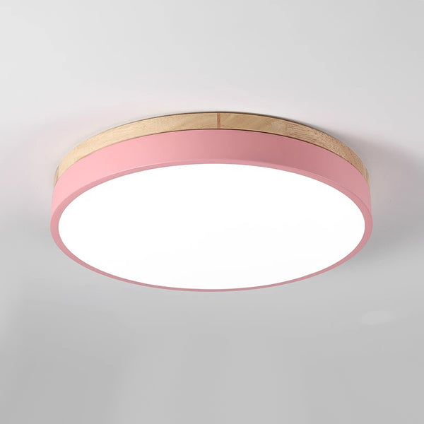 LED-Deckenleuchte Macaron für Schlafzimmer