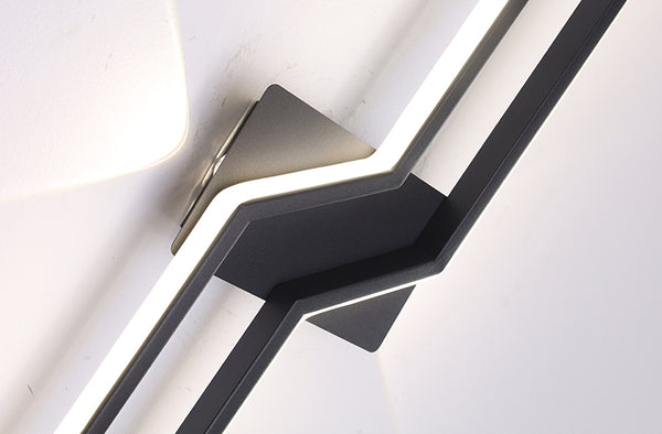 Bande lumineuse murale moderne