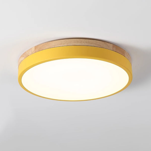 LED-Deckenleuchte Macaron für Schlafzimmer