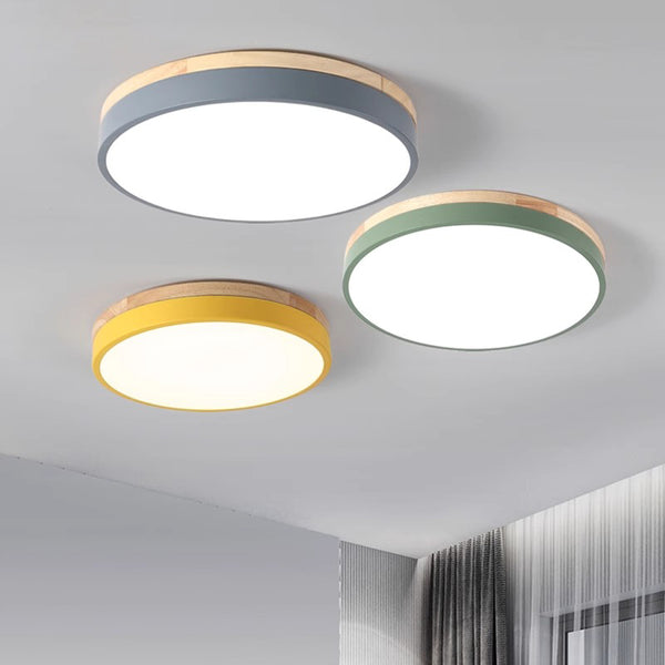 LED-Deckenleuchte Macaron für Schlafzimmer