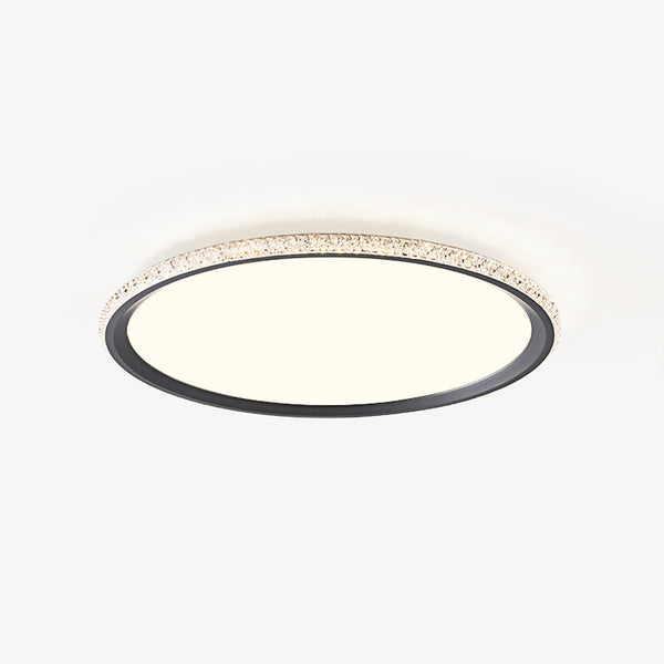 French crystal ceiling lamp