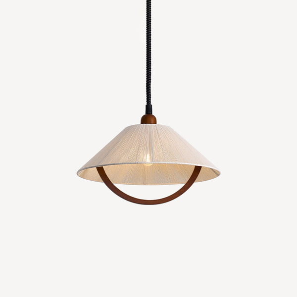 Lustre relevable en forme de bûche