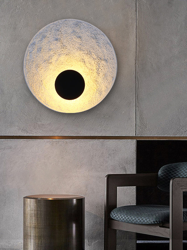 Mond Wandlampe