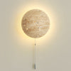 Yellow Travertine Bedroom Wall Lamp