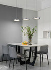 Light luxury round chandelier