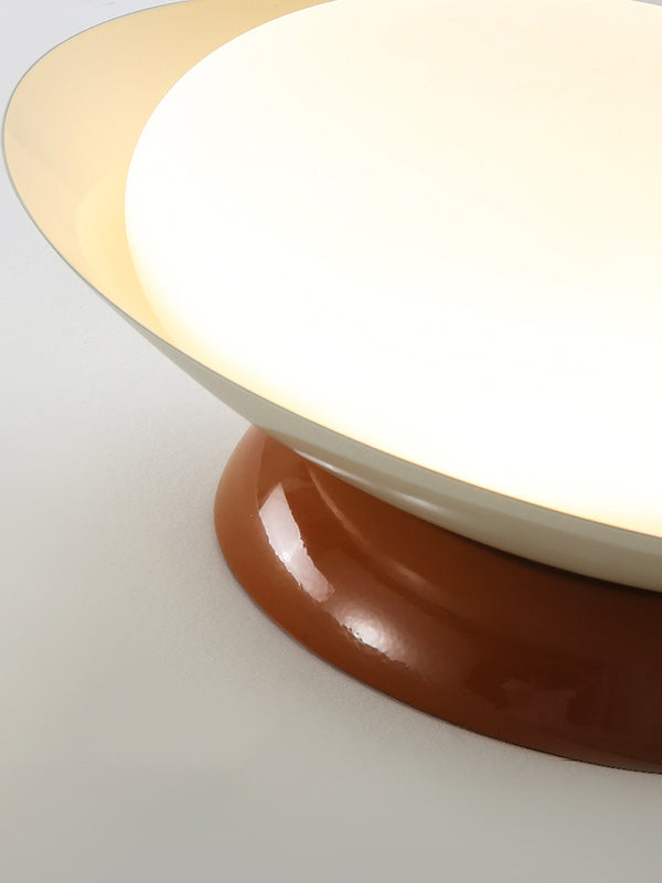 Japanese style bowl ceiling lamp