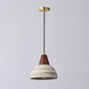Japanese style solid wood ceramic chandelier