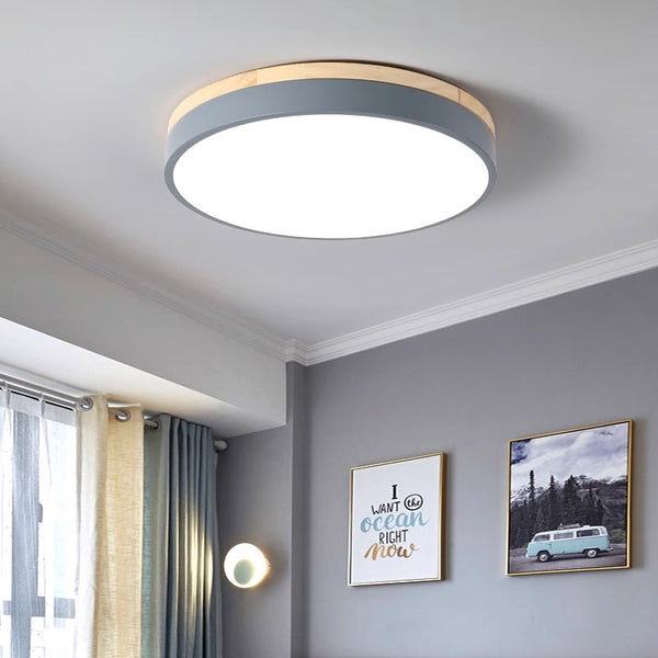 LED-Deckenleuchte Macaron für Schlafzimmer
