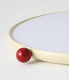 Cream style small milk bean ceiling lamp