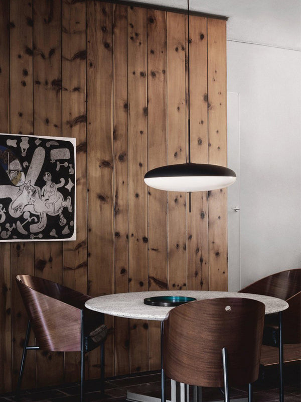 Lustre de restaurant créatif en forme d'OVNI