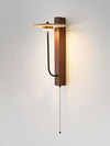 Japanese style retro bedside wall lamp