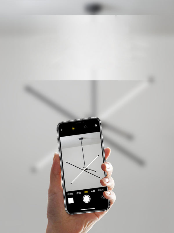 Kronleuchter mit minimalistischer Linie