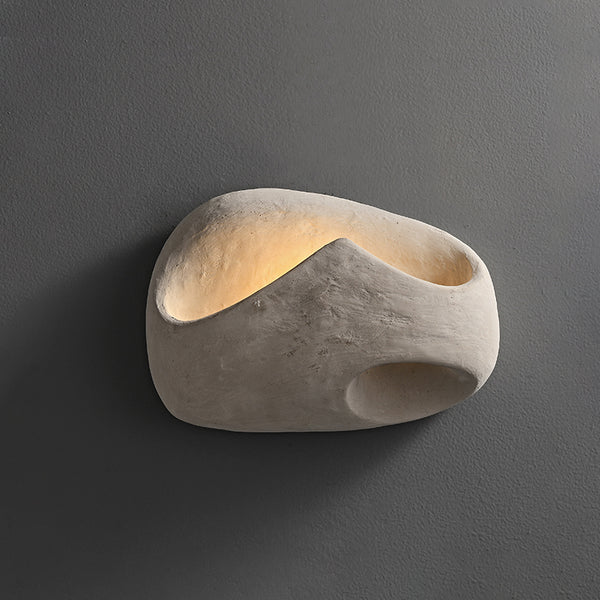 Wabi-sabi style wall lamp