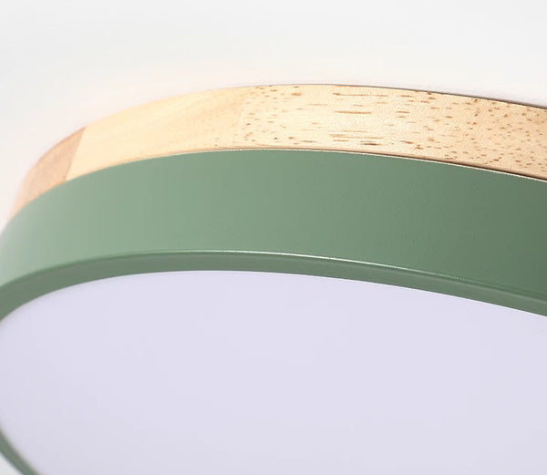 LED-Deckenleuchte Macaron für Schlafzimmer