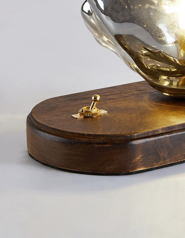 Lampe de table rétro créative en forme de glaçon