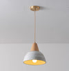 Japanese style solid wood ceramic chandelier