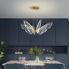 Creative personality butterfly led restaurant bar chandelier