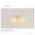 Simple LED retractable mirror front wall lamp