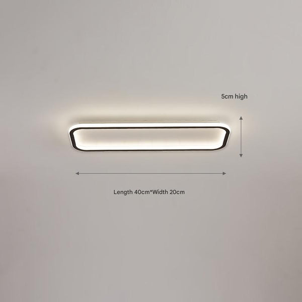 Nordic simple LED ceiling lamp