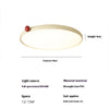 Cream style small milk bean ceiling lamp