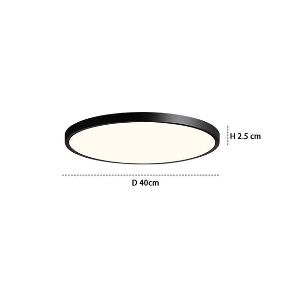Minimalist ultra-thin LED ceiling light