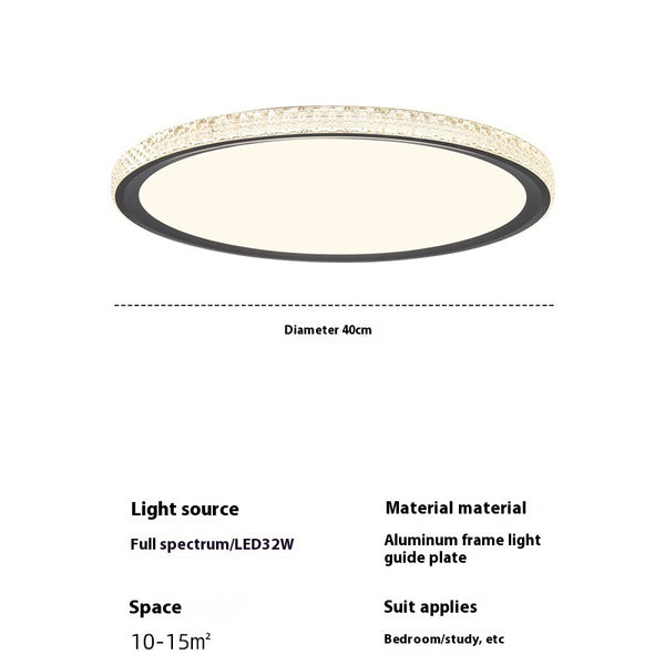 French crystal ceiling lamp