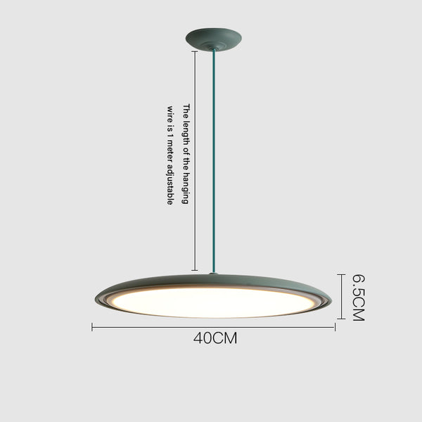 Nordic simple LED restaurant chandelier