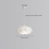 French creative flower chandelier