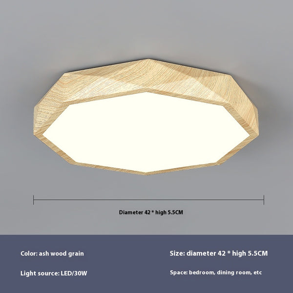 Simple geometric ceiling lamp
