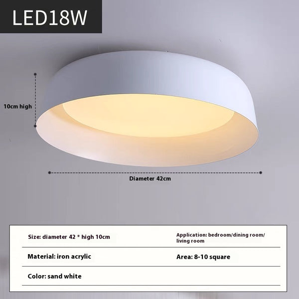 Deckenlampe für Schlafzimmer im japanischen Stil mit Holzmaserung
