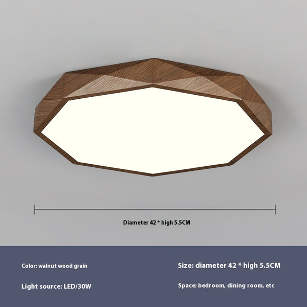 Simple geometric ceiling lamp