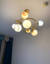 Lustre créatif nordique planète